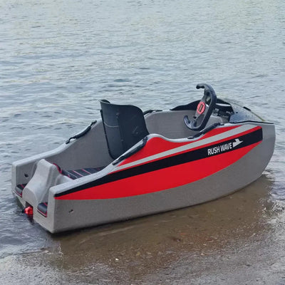 RushW Electric Go-kart Boat