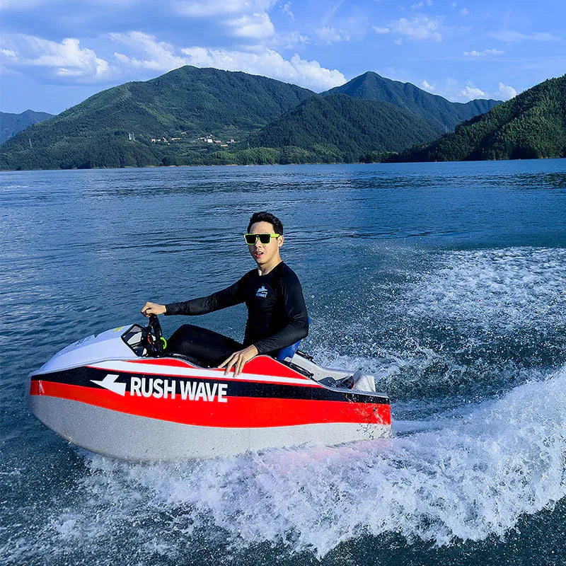 RushW Electric Go-kart Boat